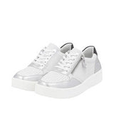 Kendra 05 - Silver/White