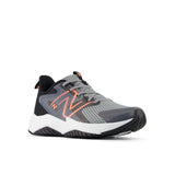 Rave Run v2 LACE - Slate Grey with Black and Tangerine Heat - Big Kids