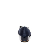 Garnet - Navy Suede