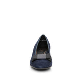 Garnet - Navy Suede