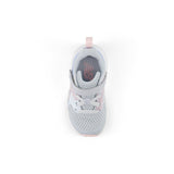 Rave Run v2 Bungee Lace with Top Strap -Bright Sky with Granite and Rose Sugar - Toddlers