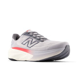 Fresh Foam X More v6 - Grey Matter with True Red and Castlerock - Men's