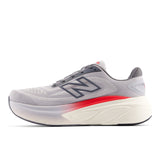 Fresh Foam X More v6 - Grey Matter with True Red and Castlerock - Men's
