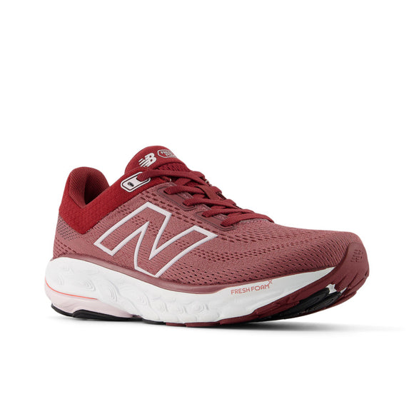 Fresh Foam X 860v14 - Washed Burgundy with Monarch Burgundy and Pink Granite - Women's
