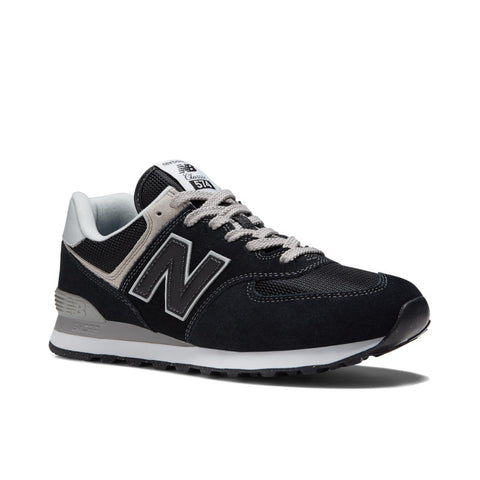 574 Core - Black with White - Men's