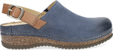 Merrin - Blue Burnished Suede