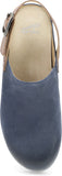 Merrin - Blue Burnished Suede