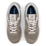 574 Core - Grey with White - Women's