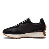 327 - Black with White and Mineral Red - Women's