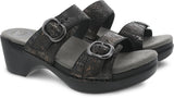 Sophie - Metallic Black Python