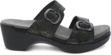 Sophie - Metallic Black Python