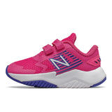 Hook and Loop Rave Run - Exuberant Pink With Candy Pink And Marine Blue - Toddler