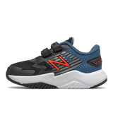 Rave Run - Black with Oxygen Blue and Dynomite - Kids