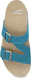 Dayna - Teal Suede